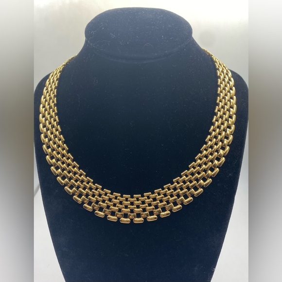 Napier Watch Band Collar Necklace (Susan Caplan Rediscovered) 1980’s - Picture 9 of 9